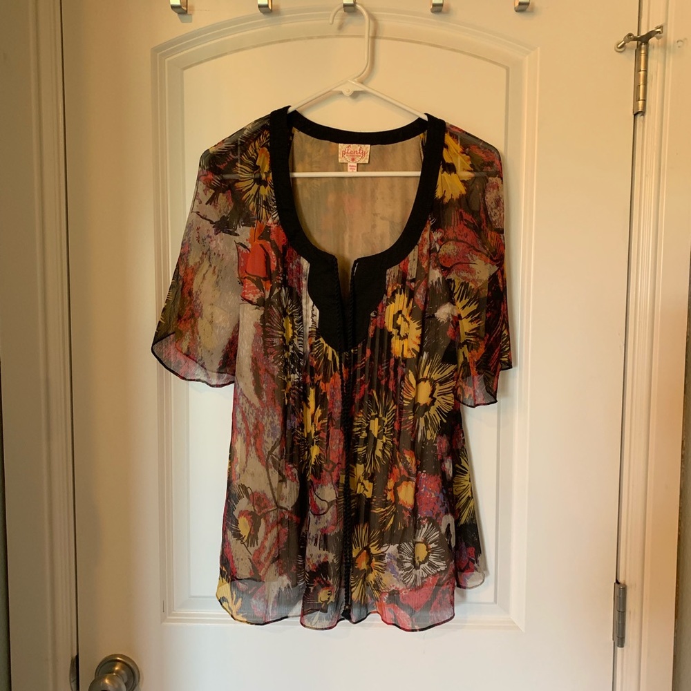 Plenty by Tracy Reese floral blouse